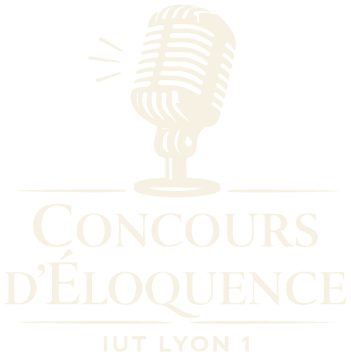 Logo du Concours d'éloquence IUT Lyon 1